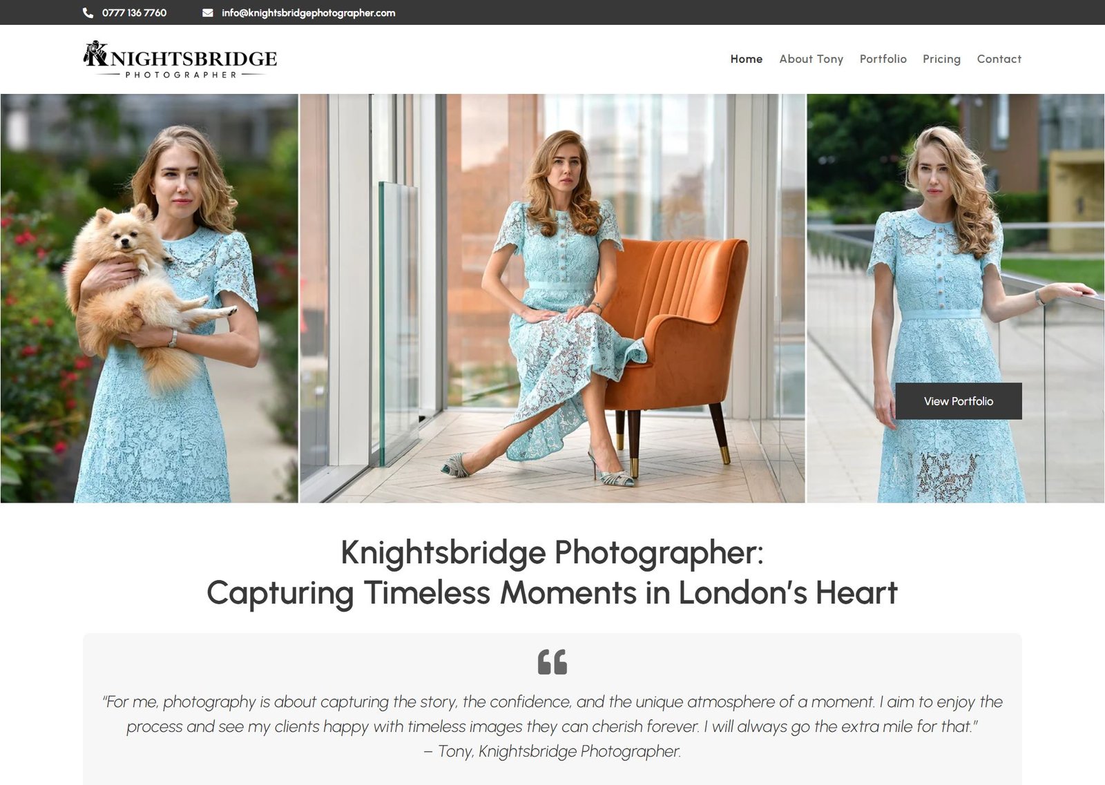 Knightsbridge Photographer